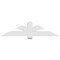 Ekena Millwork Redmond Architectural Grade PVC Gable Bracket, 72"W x 18"H x 6"D x 6"F, 6/12 Pitch GBP072X18X0606RED00 - alternate 4